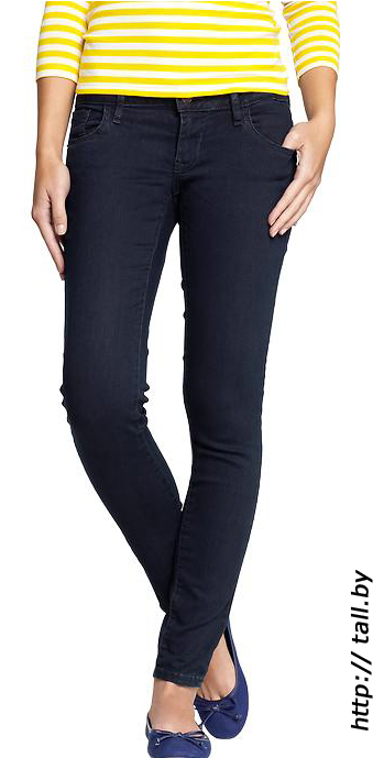 Женские джинсы для высоких