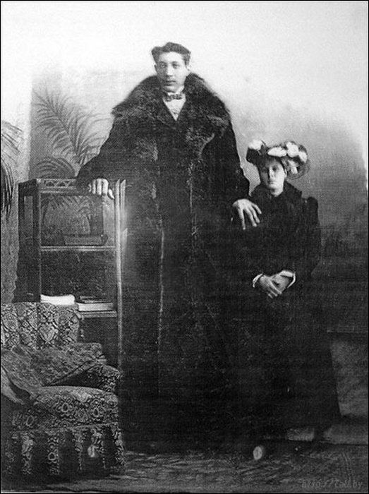 Федор со своей женой Ефросиньей